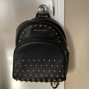 Micheal Kors black backpack